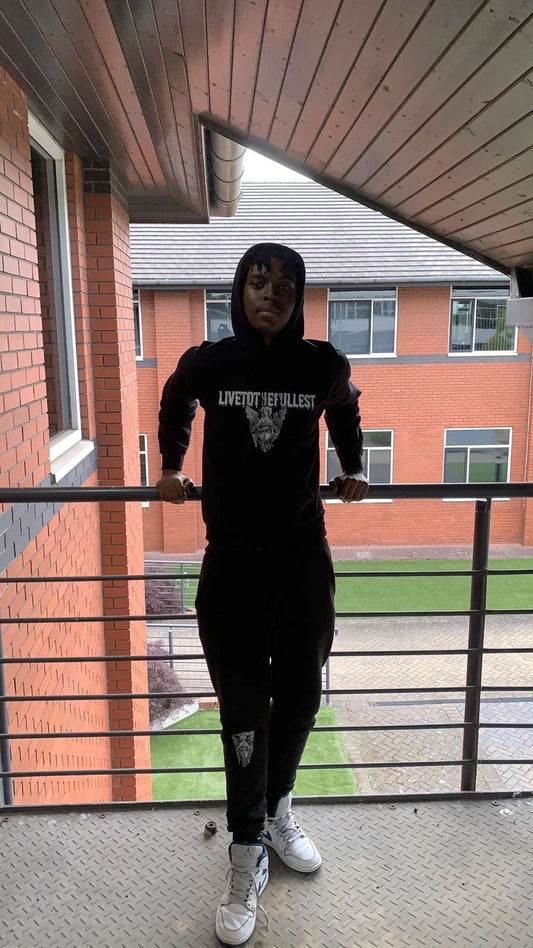 Livetothefullest black Joggers